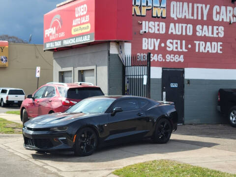 2017 Chevrolet Camaro for sale at RPM Quality Cars in Detroit MI