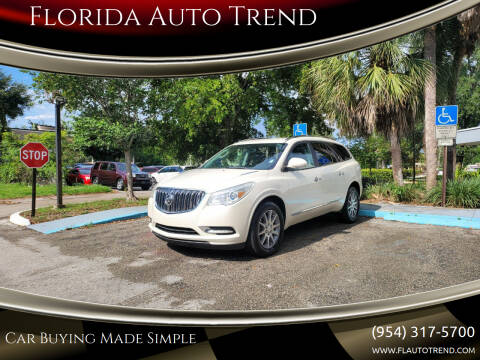 2015 Buick Enclave for sale at Florida Auto Trend in Plantation FL