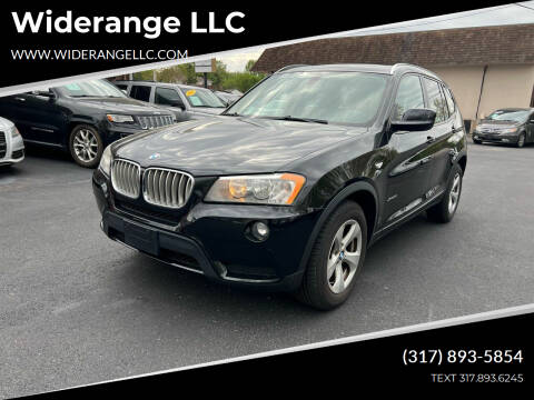 2011 BMW X3 for sale at Widerange LLC in Greenwood IN