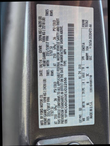 2014 Ford Escape SE