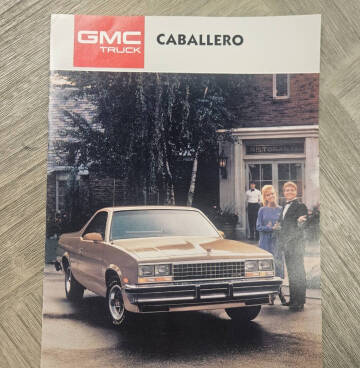 1987 GMC Caballero