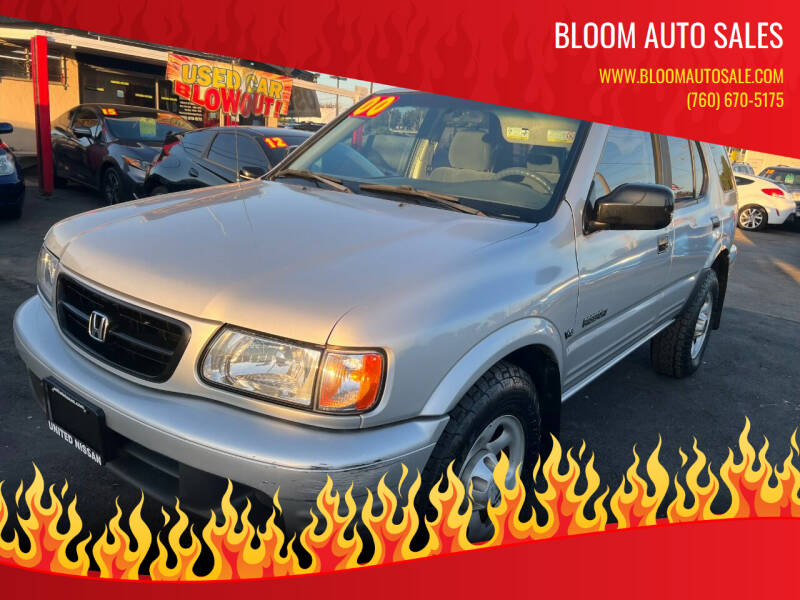 2000 Honda Passport for sale at Bloom Auto Sales in Escondido CA