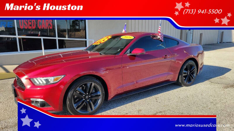 2015 Ford Mustang for sale at Mario's Houston in Houston TX