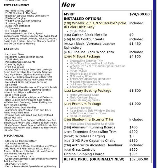 2022 BMW X7 xDrive40i