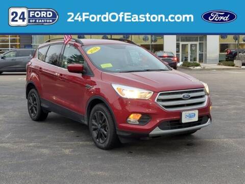 2018 Ford Escape for sale at 24 Ford of Easton in South Easton MA