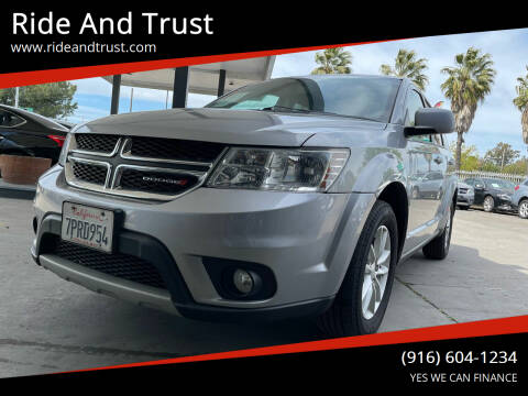 2016 Dodge Journey for sale at Ride And Trust in Sacramento CA