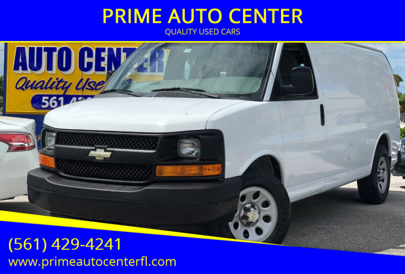 2014 Chevrolet Express Cargo for sale at PRIME AUTO CENTER in Palm Springs FL