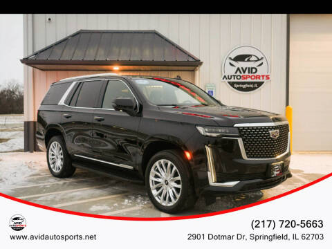 2022 Cadillac Escalade for sale at AVID AUTOSPORTS in Springfield IL