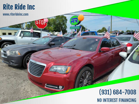 2013 Chrysler 300 for sale at Rite Ride Inc 2 in Shelbyville TN