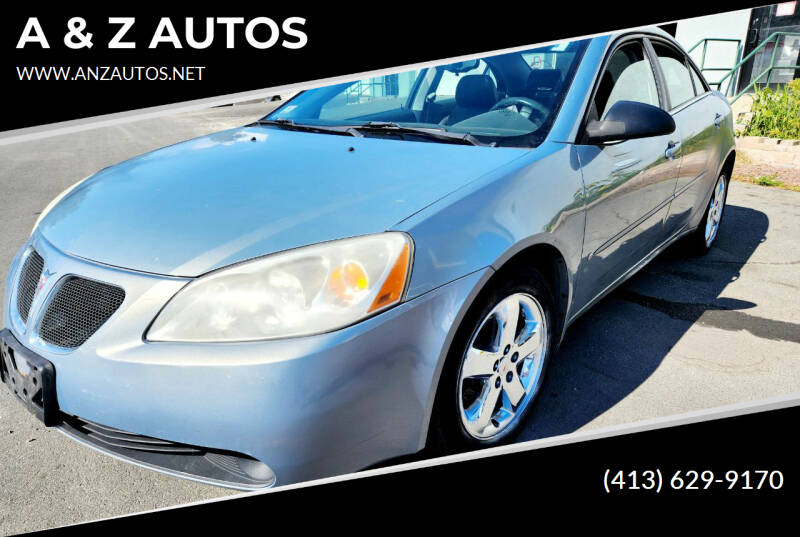 2007 Pontiac G6 for sale at A & Z AUTOS in Westfield MA