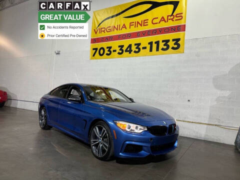 2017 BMW 4 Series for sale at Virginia Fine Cars in Chantilly VA