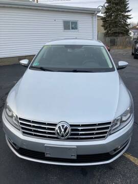 2013 Volkswagen CC for sale at Tech Auto Sales in Fall River MA
