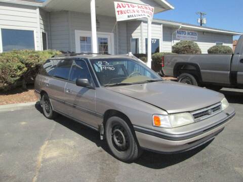 1990 Subaru Legacy for sale at Auto Acres in Billings MT
