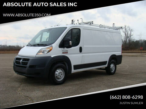 2017 RAM ProMaster for sale at ABSOLUTE AUTO SALES INC in Corinth MS