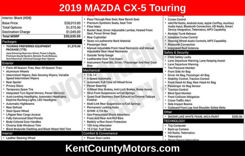 2019 Mazda CX-5 Touring