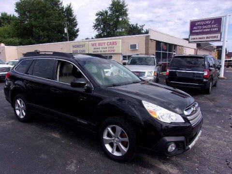 2014 Subaru Outback for sale at Gregory J Auto Sales in Roseville MI