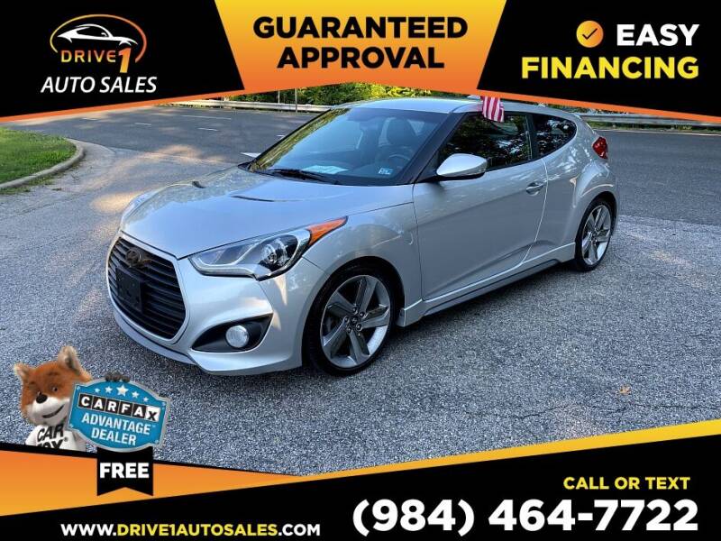 2014 Hyundai Veloster for sale at Drive 1 Auto Sales in Wake Forest NC
