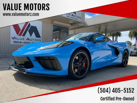 2023 Chevrolet Corvette for sale at VALUE MOTORS in Kenner LA