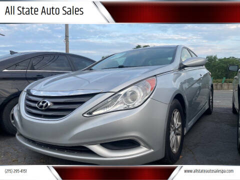 2014 Hyundai Sonata for sale at All State Auto Sales in Morrisville PA