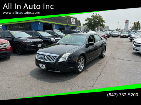 2010 Mercury Milan for sale at All In Auto Inc in Palatine IL