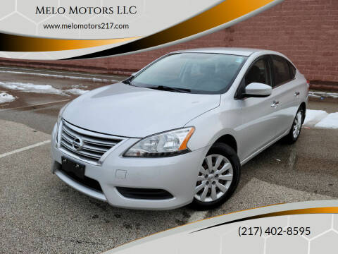 2013 Nissan Sentra for sale at Melo Motors LLC in Springfield IL