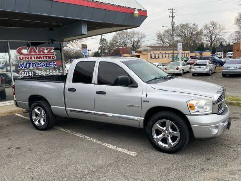 2008 Dodge Ram 1500 for sale at Carz Unlimited in Richmond VA