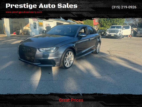 2016 Audi A3 for sale at Prestige Auto Sales in Yorkville NY