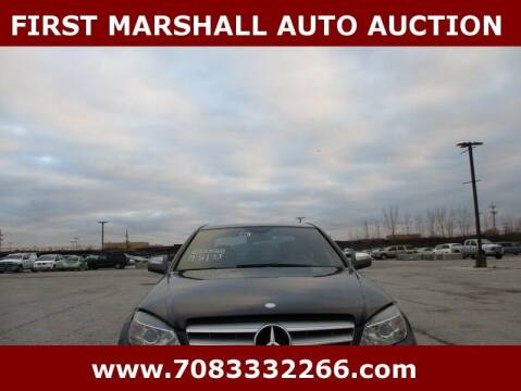 2008 Mercedes-Benz C-Class for sale at First Marshall Auto Auction in Harvey IL