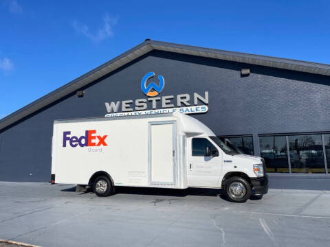 2022 Ford E350 Box Van for sale at Western Specialty Vehicle Sales in Braidwood IL