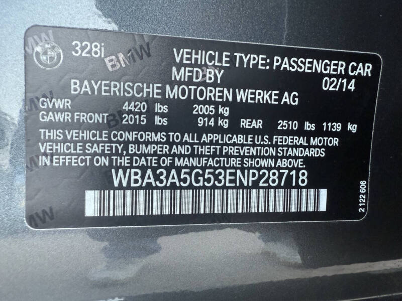 2014 BMW 3 Series 328i