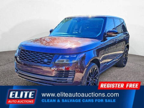 2019 Land Rover Range Rover HSE