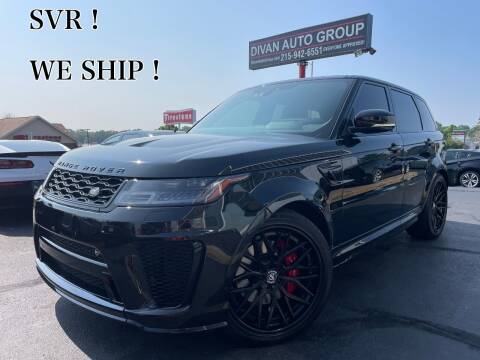 2020 Land Rover Range Rover Sport for sale at Divan Auto Group in Feasterville Trevose PA