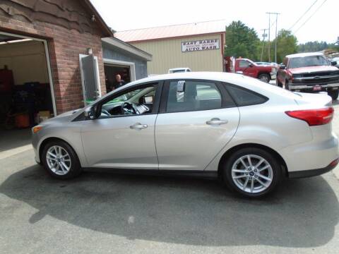 2015 Ford Focus for sale at East Barre Auto Sales, LLC in East Barre VT