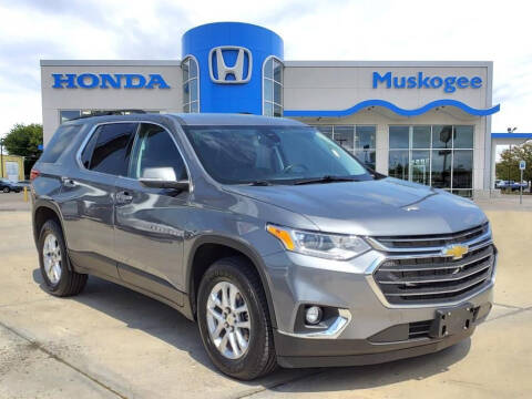 2021 Chevrolet Traverse for sale at HONDA DE MUSKOGEE in Muskogee OK