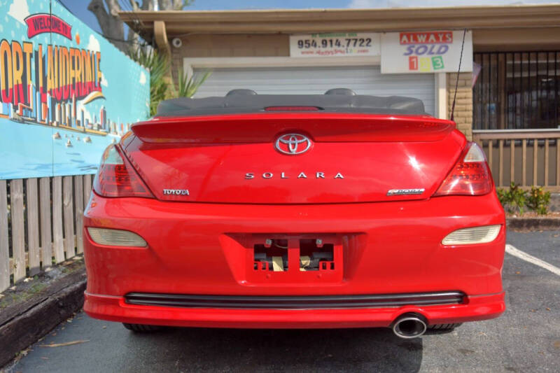 2008 Toyota Camry Solara Sport V6