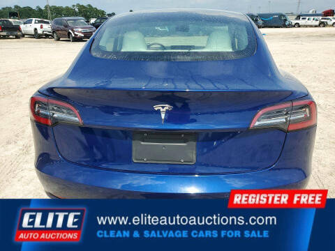 2021 Tesla Model 3 Standard Range Plus