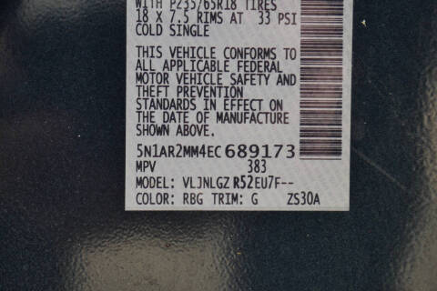 2014 Nissan Pathfinder SL