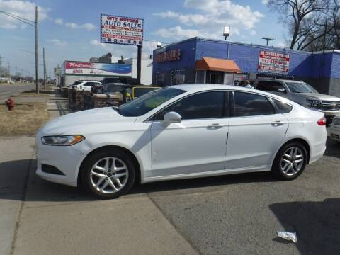 2014 Ford Fusion for sale at City Motors Auto Sale LLC in Redford MI