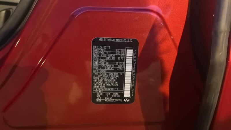 2022 Infiniti QX50 Sensory