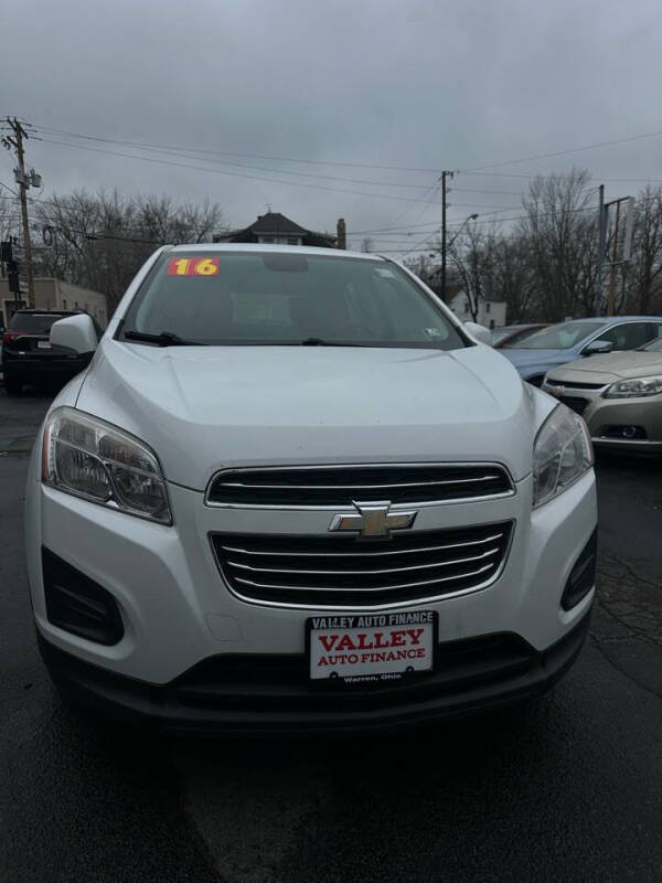 2016 Chevrolet Trax for sale at Valley Auto Finance in Warren OH