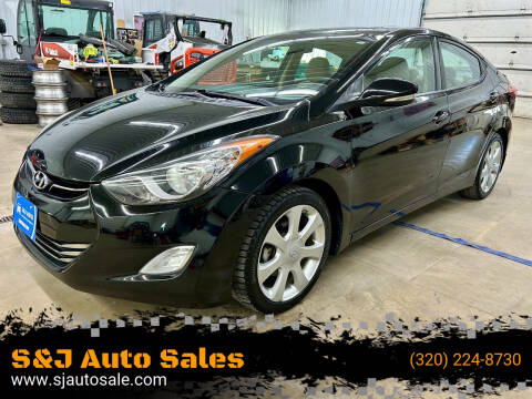 2013 Hyundai Elantra for sale at S&J Auto Sales in South Haven MN