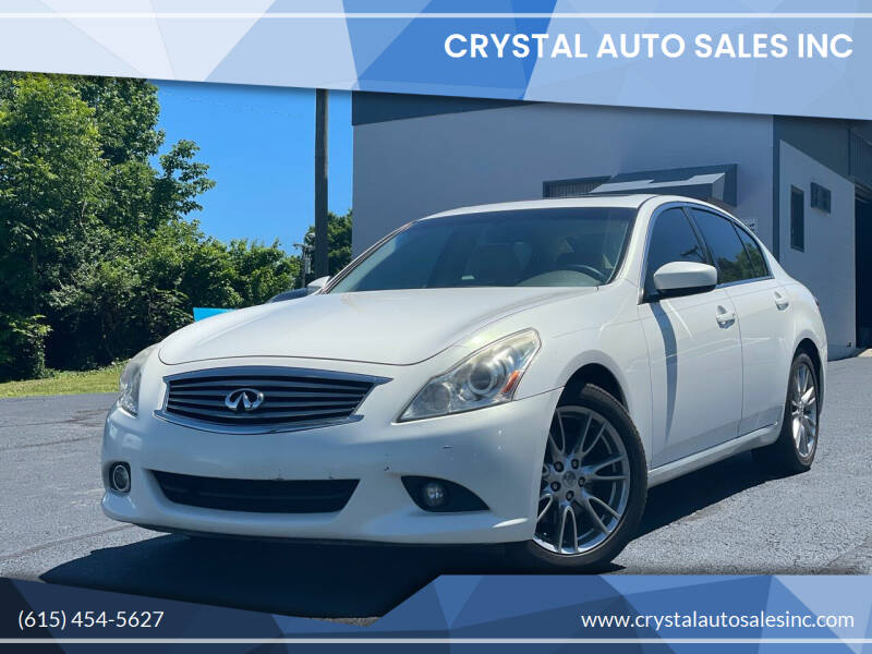 2012 Infiniti G37 Sedan Journey