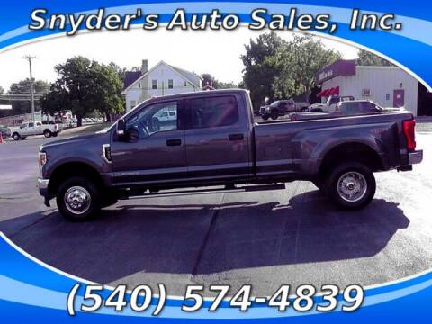 2019 Ford F-350 Super Duty for sale at Snyders Auto Sales in Harrisonburg VA