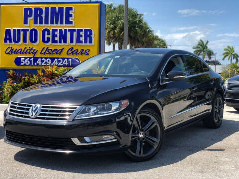 2013 Volkswagen CC for sale at PRIME AUTO CENTER in Palm Springs FL