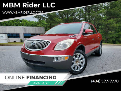 2012 Buick Enclave for sale at MBM Rider LLC in Alpharetta GA