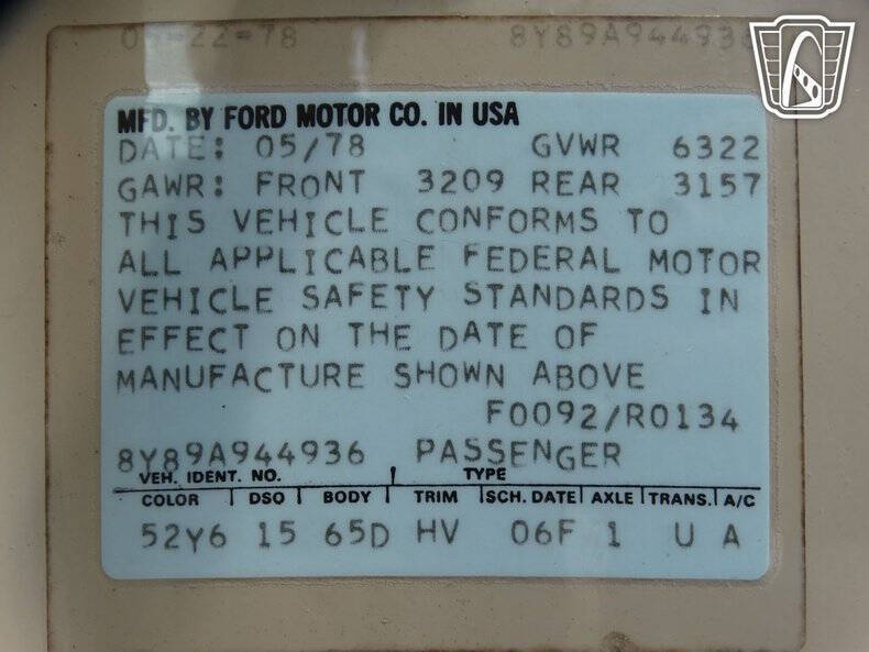 1978 Lincoln Continental