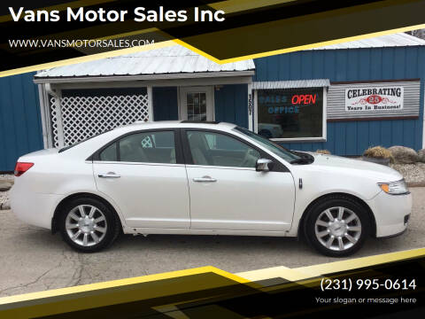 2010 Lincoln MKZ for sale at Vans Motor Sales Inc in Traverse City MI