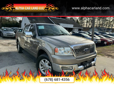 2004 Ford F-150 for sale at Alpha Car Land LLC in Snellville GA
