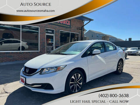 2013 Honda Civic for sale at Auto Source in Ralston NE