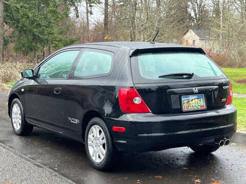 2002 Honda Civic for sale at CLEAR CHOICE AUTOMOTIVE in Milwaukie OR